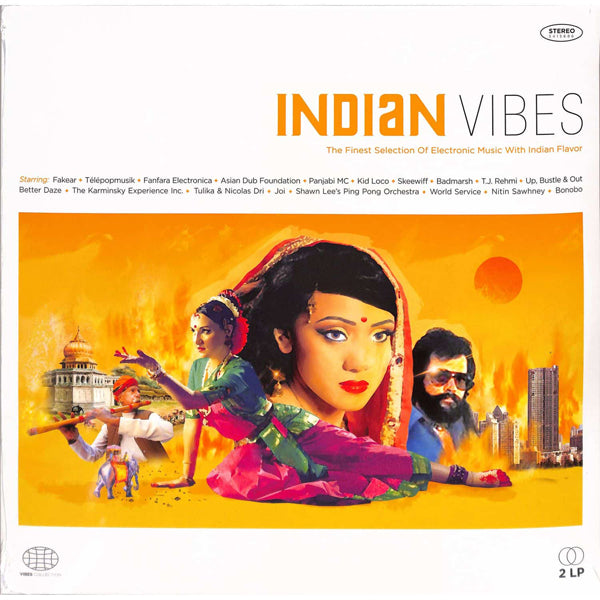 Various Artists - Indian Vibes: The Finest Selection Of Electronic Music With Indian Flavor - 2LP. now online in UAE